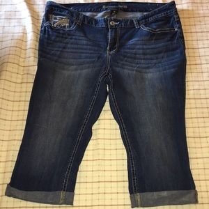 Rhythm in Blues capri jeans